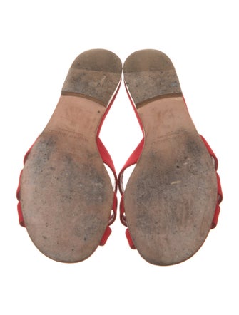 Manolo Blahnik Crystal Embellishments Slides