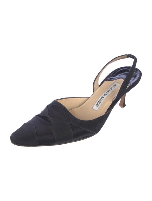 Manolo Blahnik Poligleto Slingback Pumps