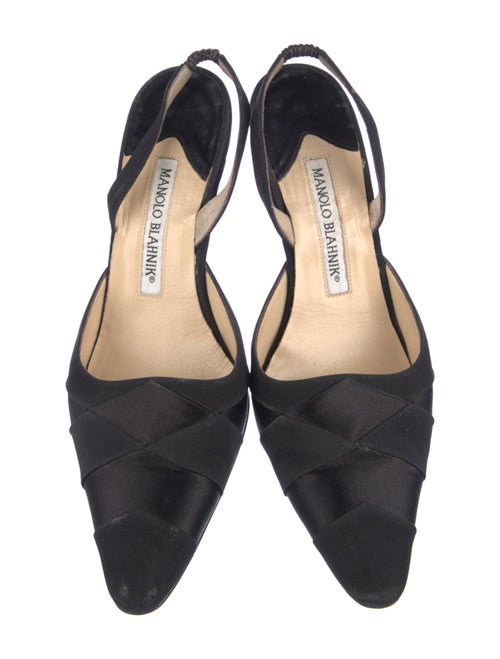 Manolo Blahnik Poligleto Slingback Pumps