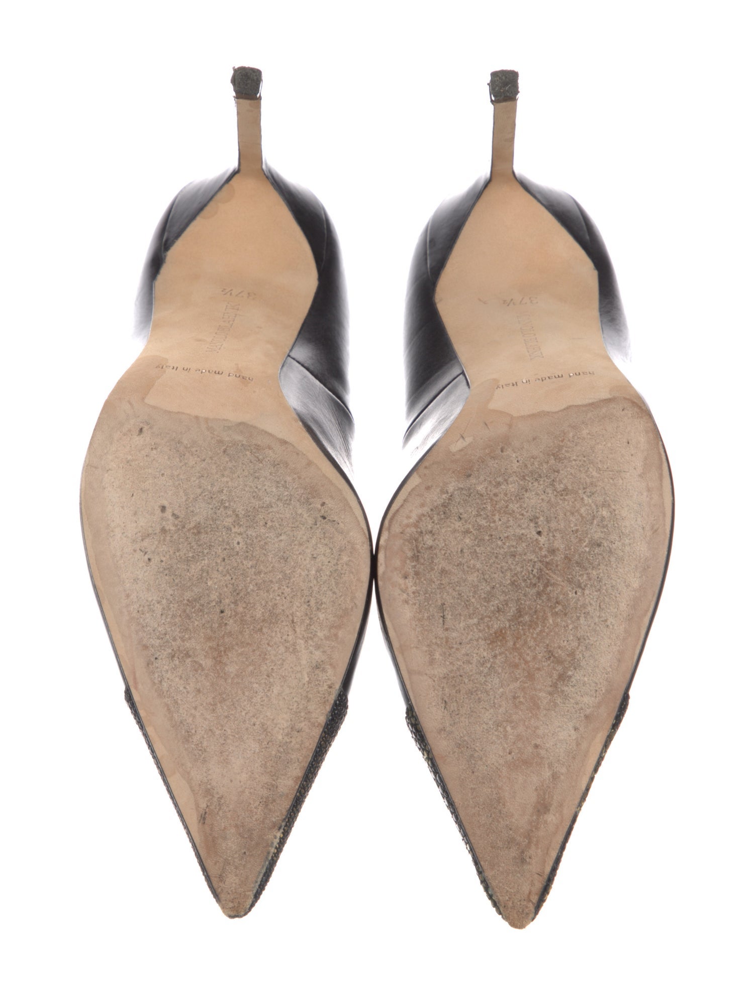 Manolo Blahnik Leather Pumps