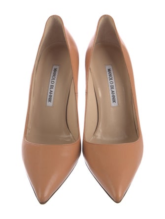 Manolo Blahnik Leather Pumps