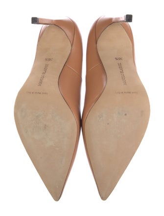 Manolo Blahnik Leather Pumps