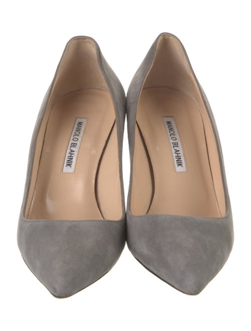 Manolo Blahnik Suede Pumps