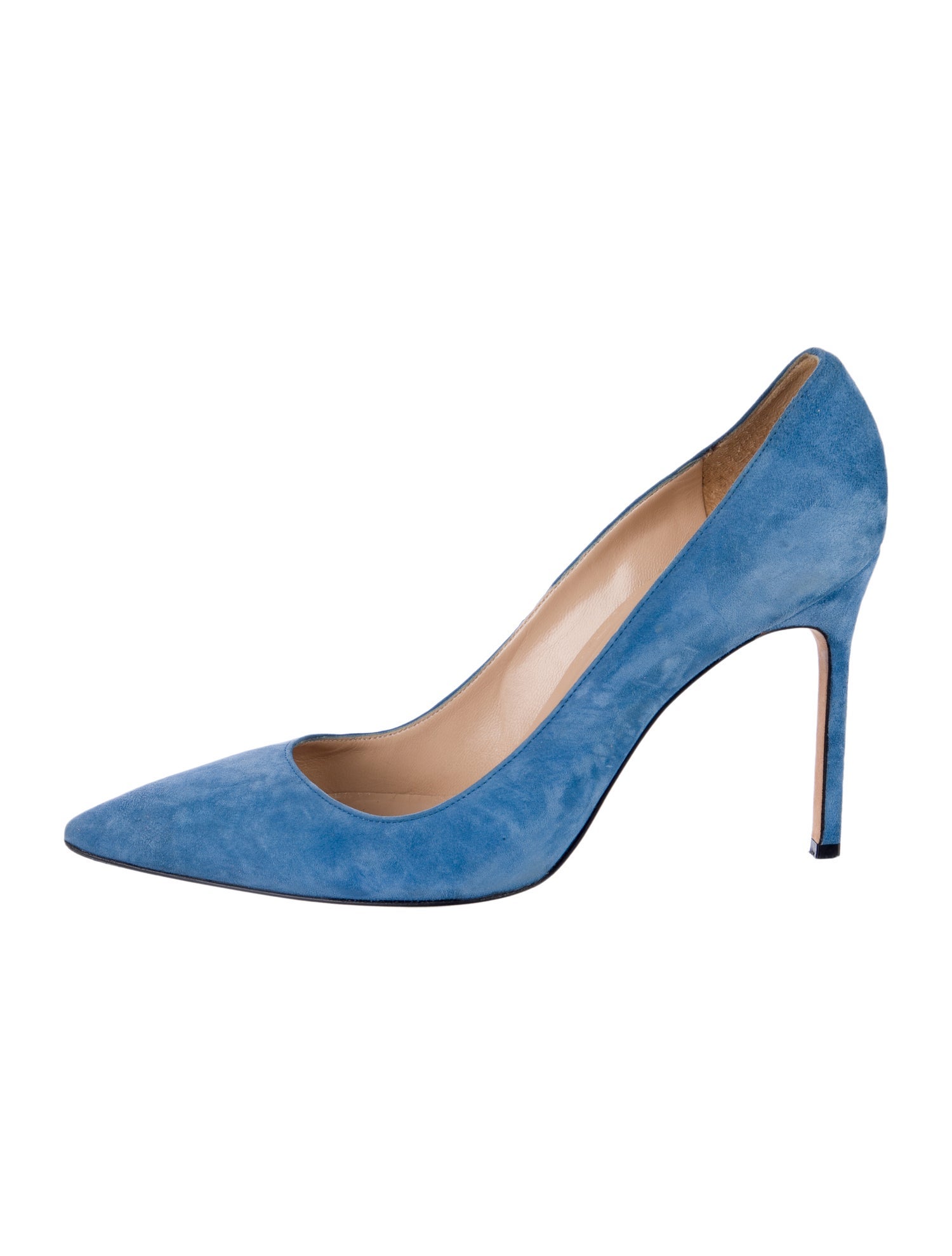 Manolo Blahnik Suede Pumps