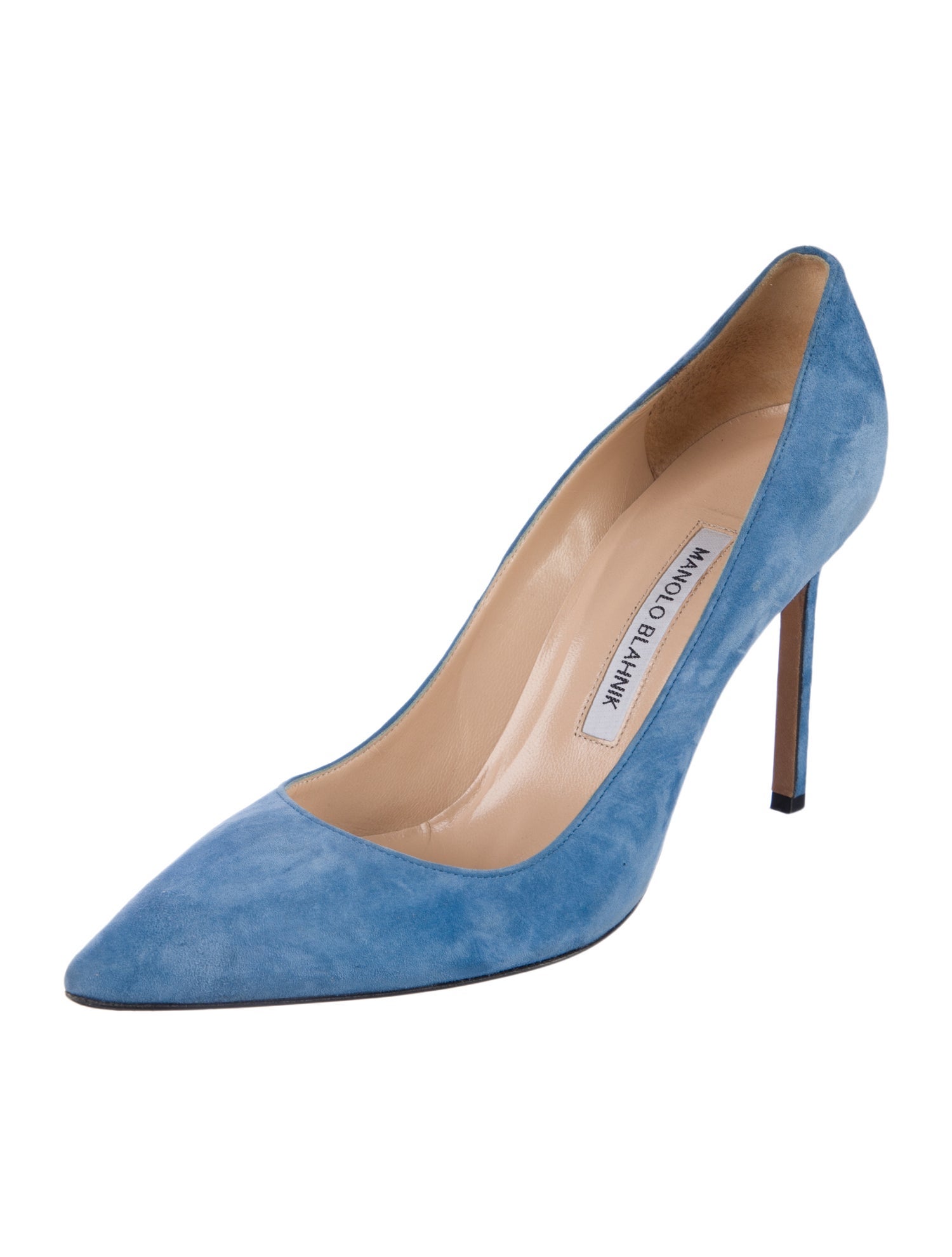 Manolo Blahnik Suede Pumps