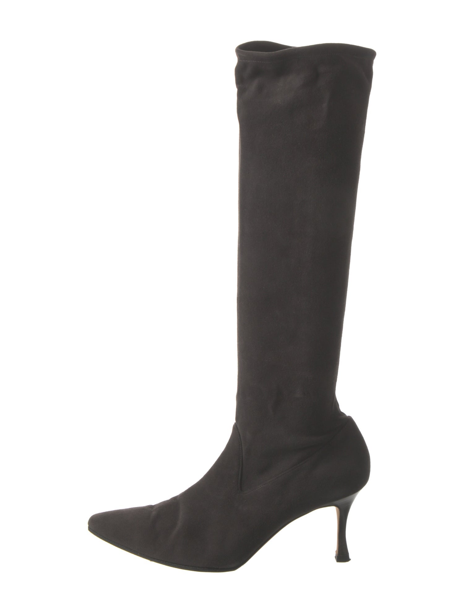Manolo Blahnik Suede Boots