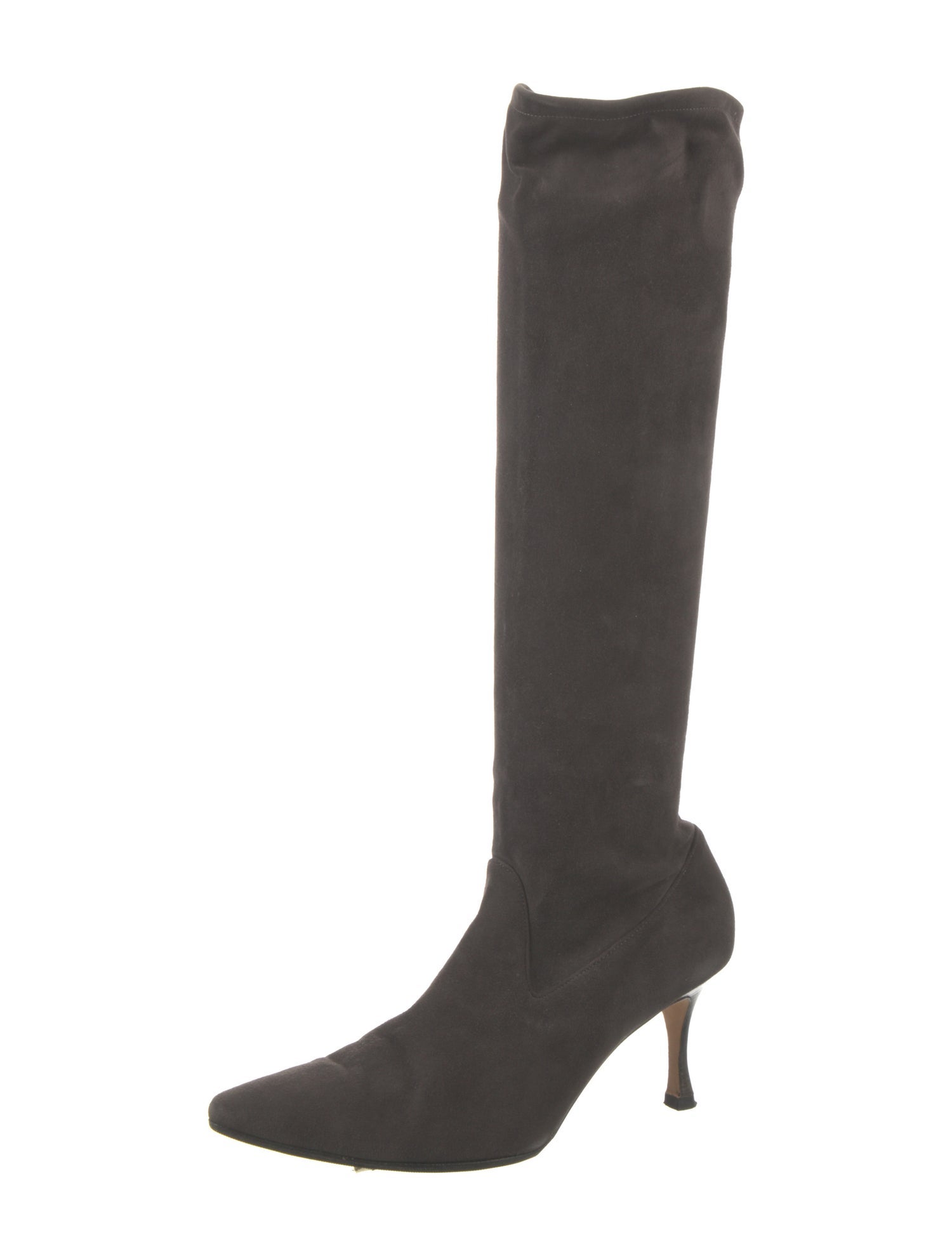 Manolo Blahnik Suede Boots