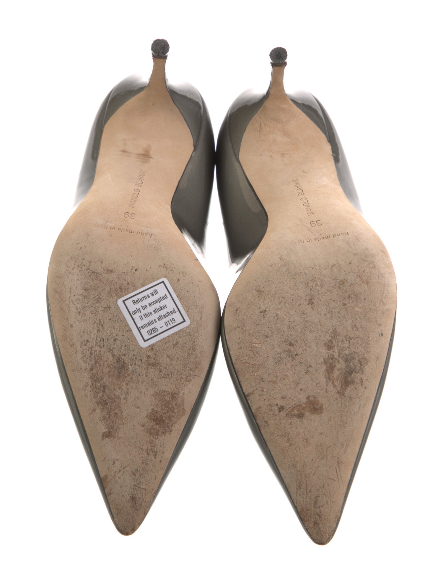 Manolo Blahnik Patent Leather Pumps