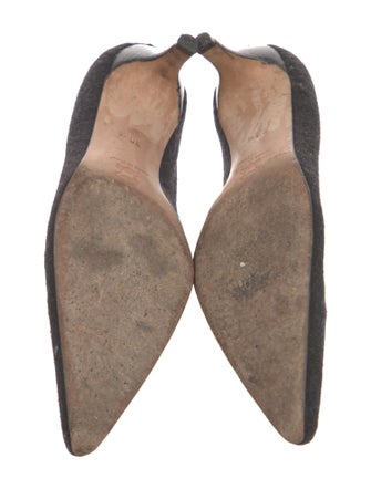 Manolo Blahnik Suede Pumps