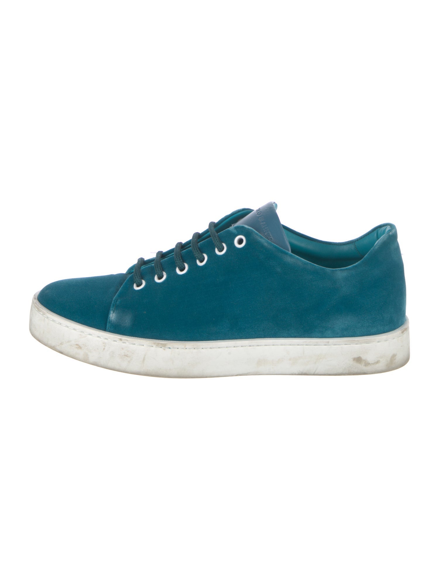 Manolo Blahnik Suede Sneakers