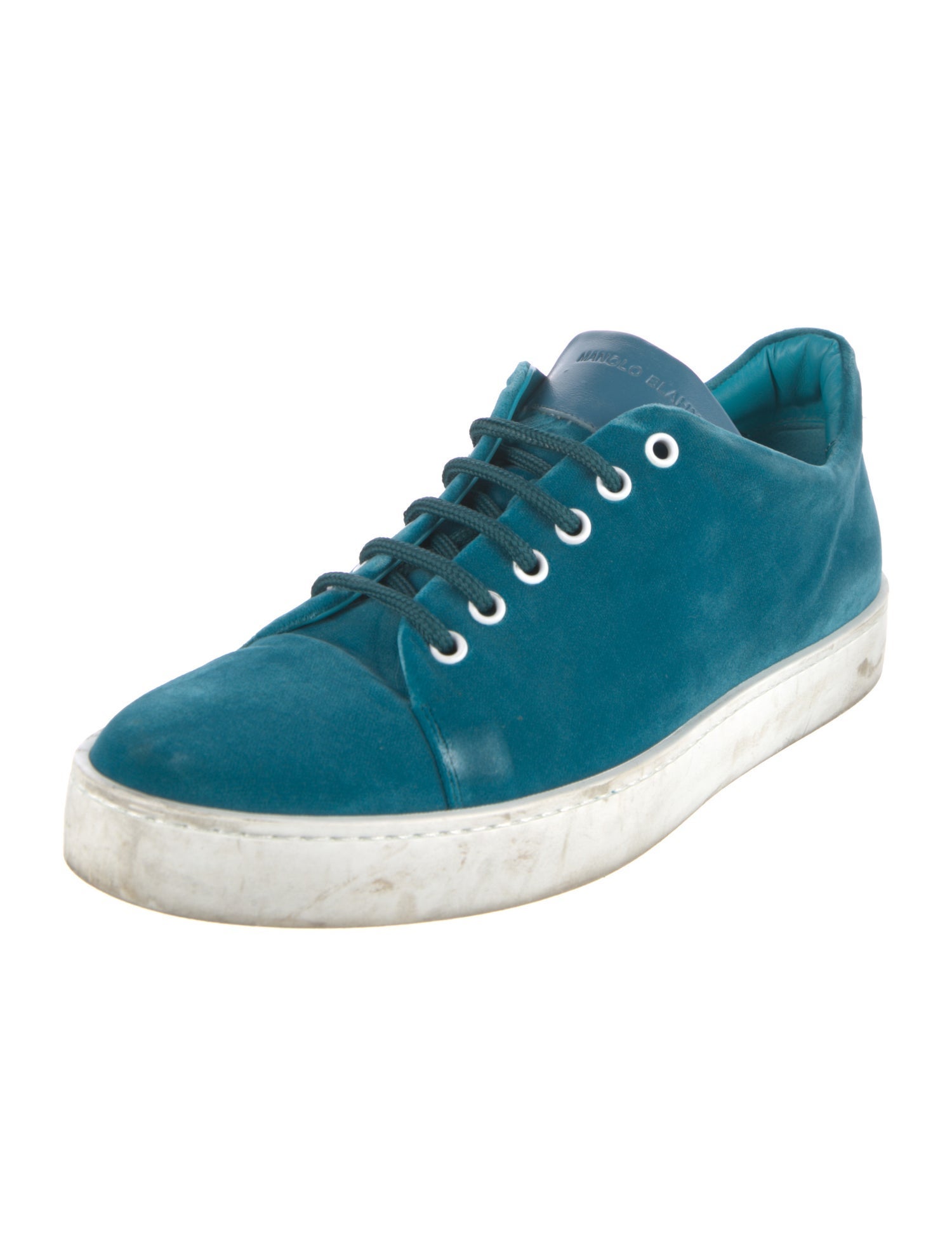 Manolo Blahnik Suede Sneakers