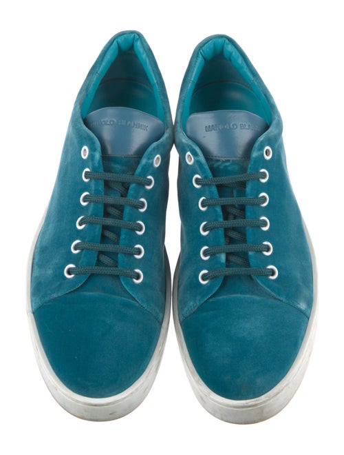 Manolo Blahnik Suede Sneakers