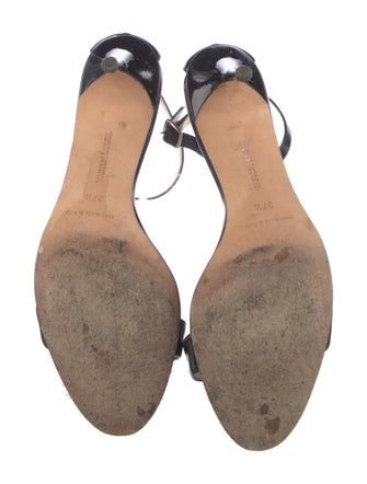 Manolo Blahnik Patent Leather Sandals