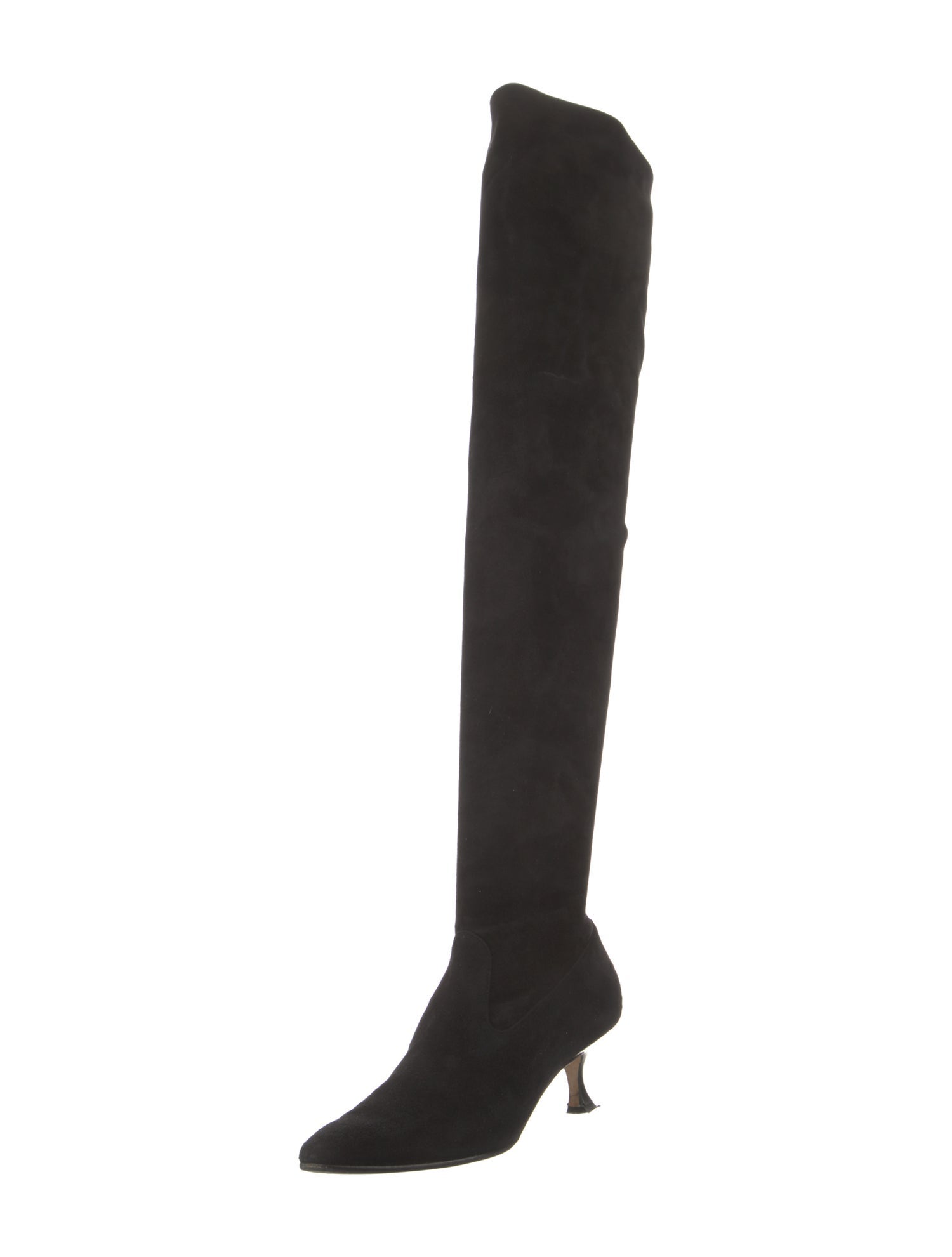 Manolo Blahnik Suede Boots