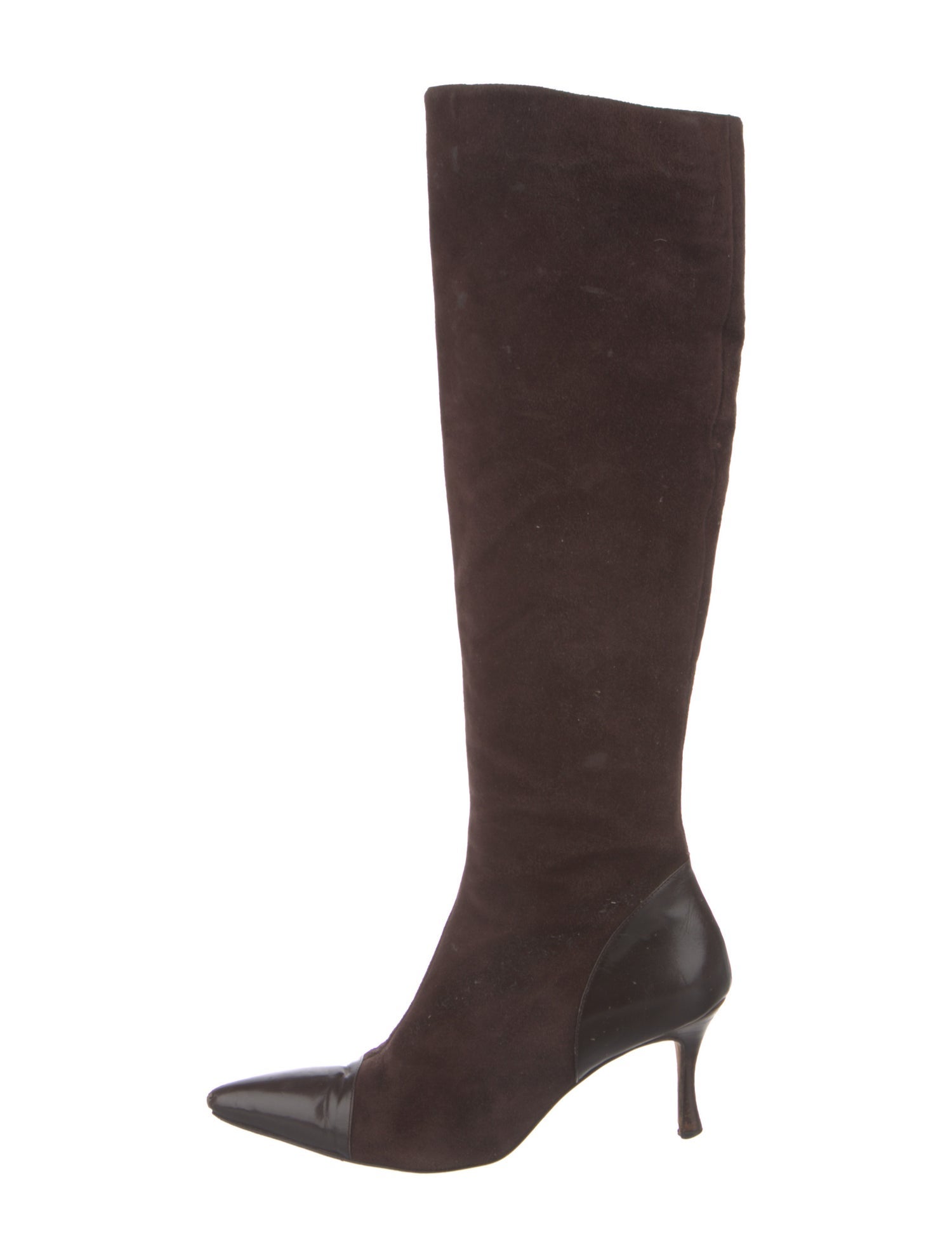 Manolo Blahnik Suede Boots