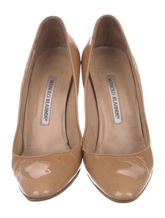 Manolo Blahnik Patent Leather Pumps