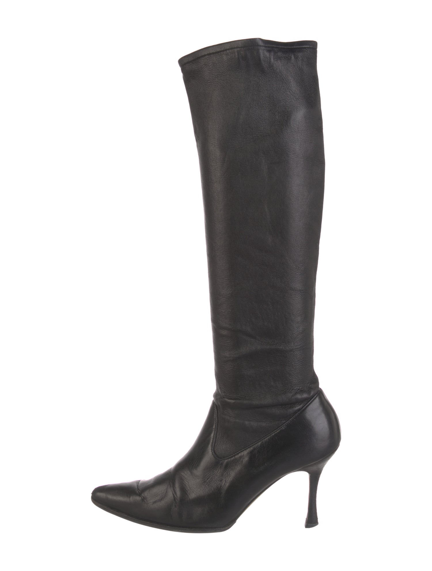 Manolo Blahnik Leather Boots