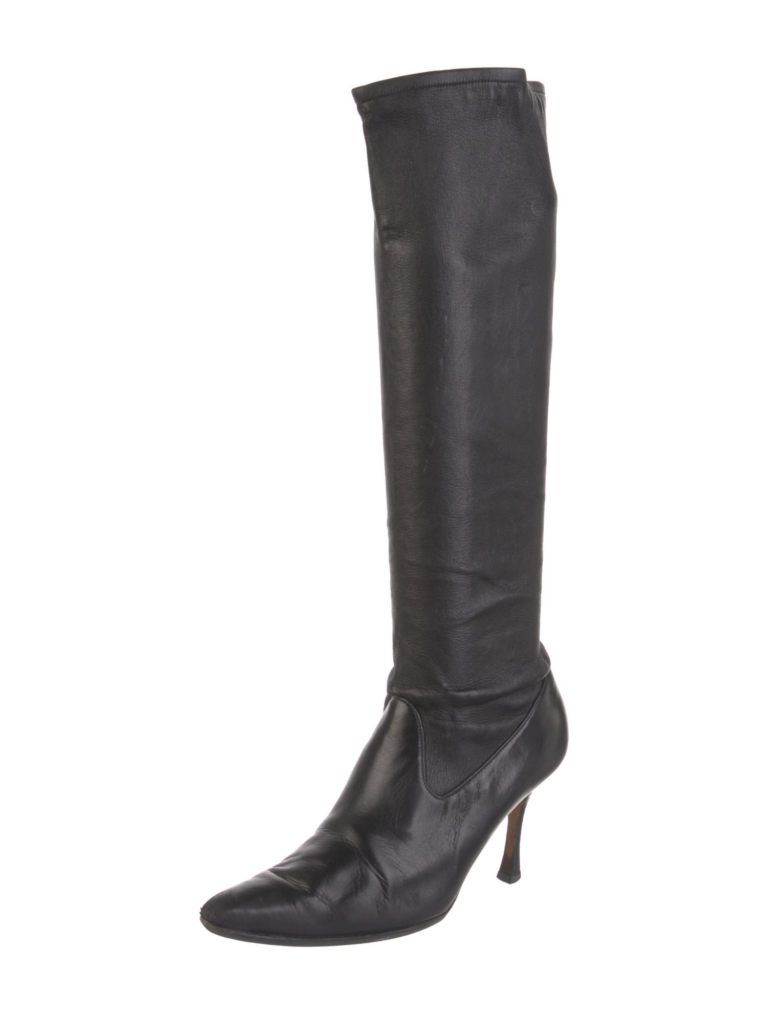 Manolo Blahnik Leather Boots
