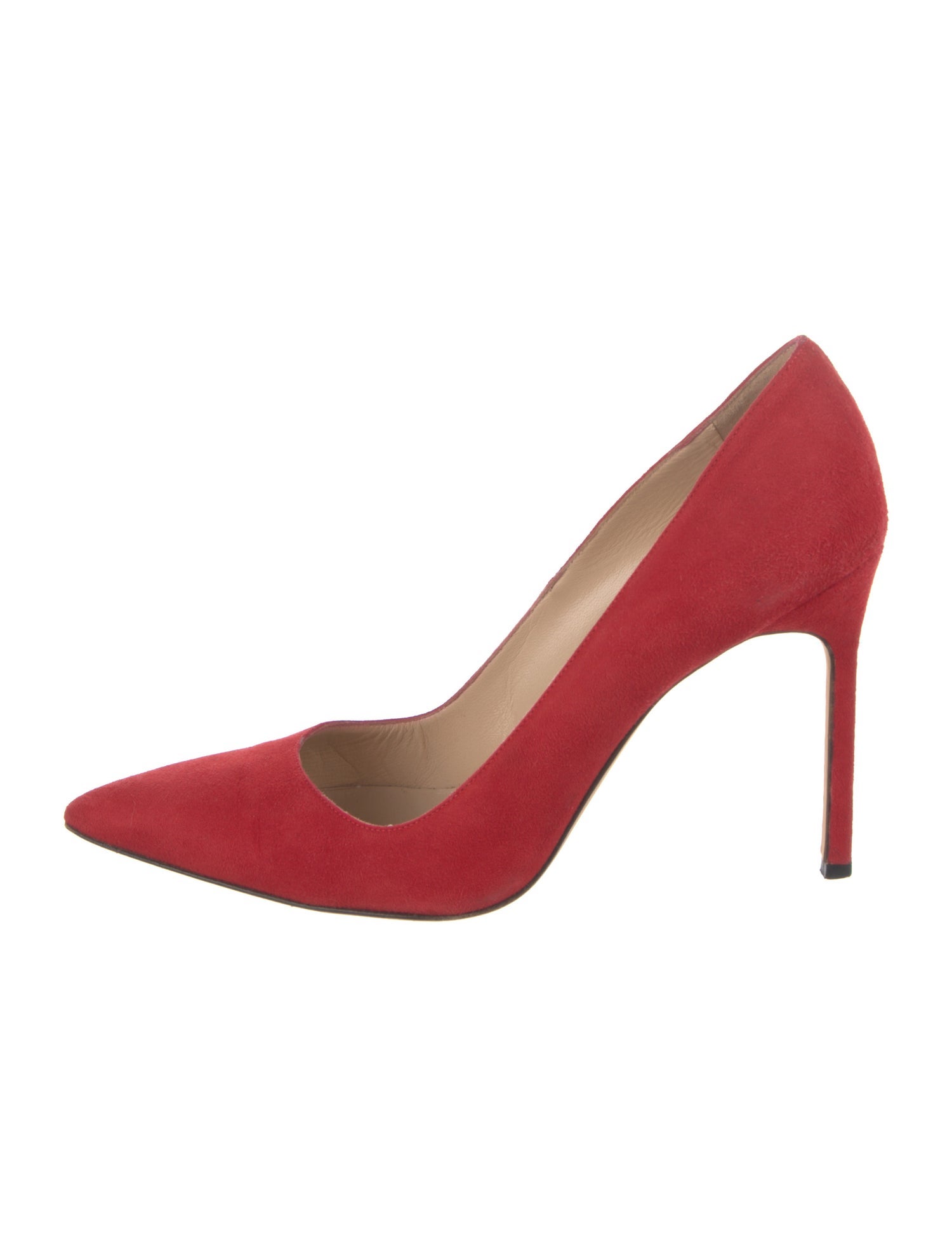 Manolo Blahnik Suede Pumps