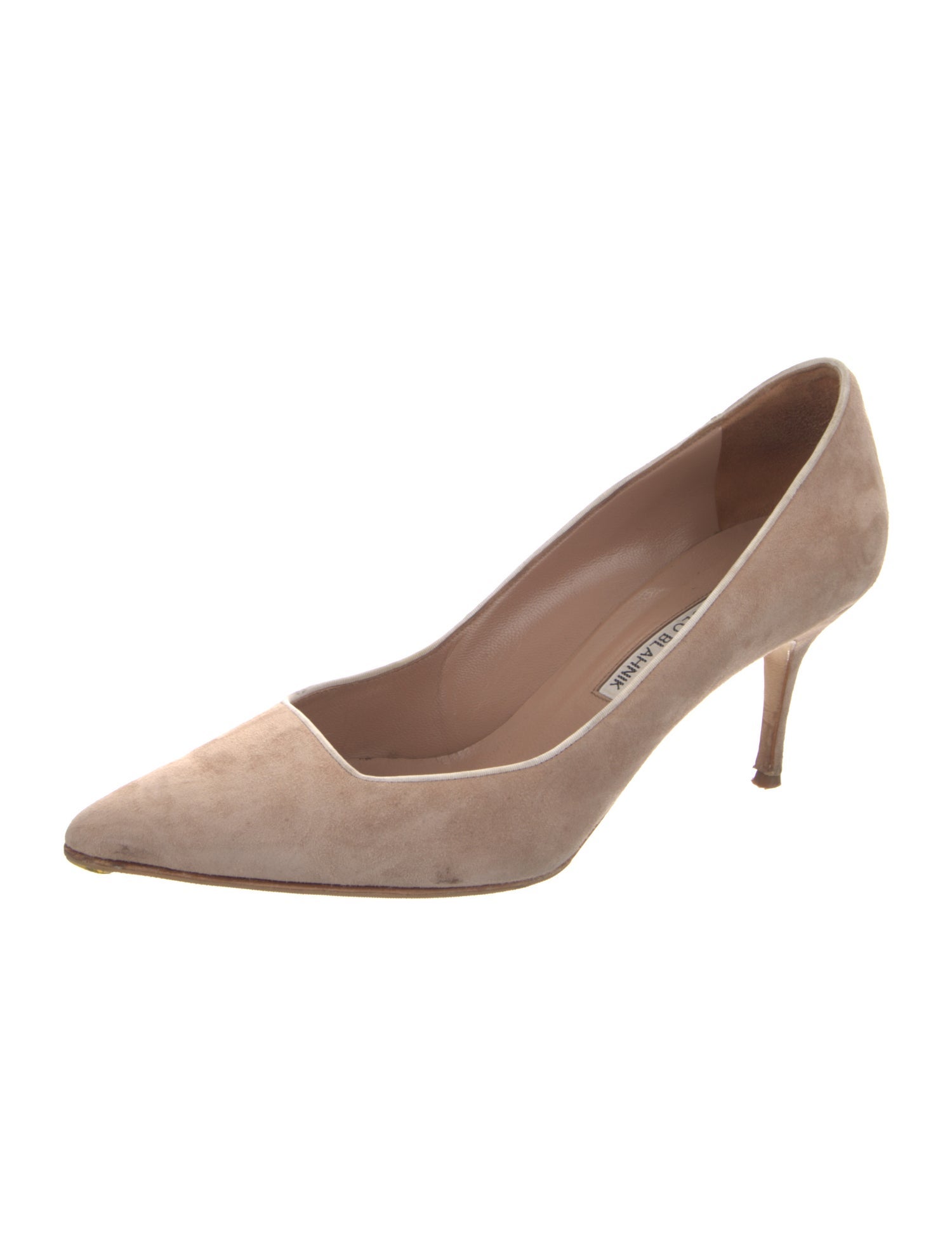 Manolo Blahnik Suede Pumps