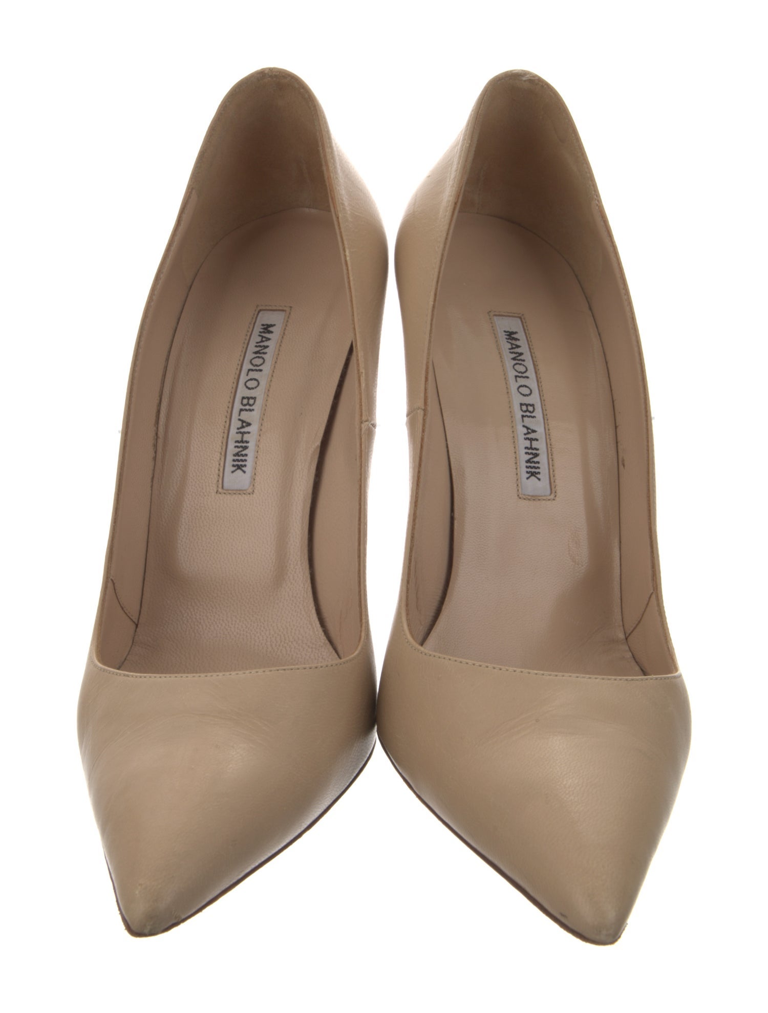 Manolo Blahnik Leather Pumps