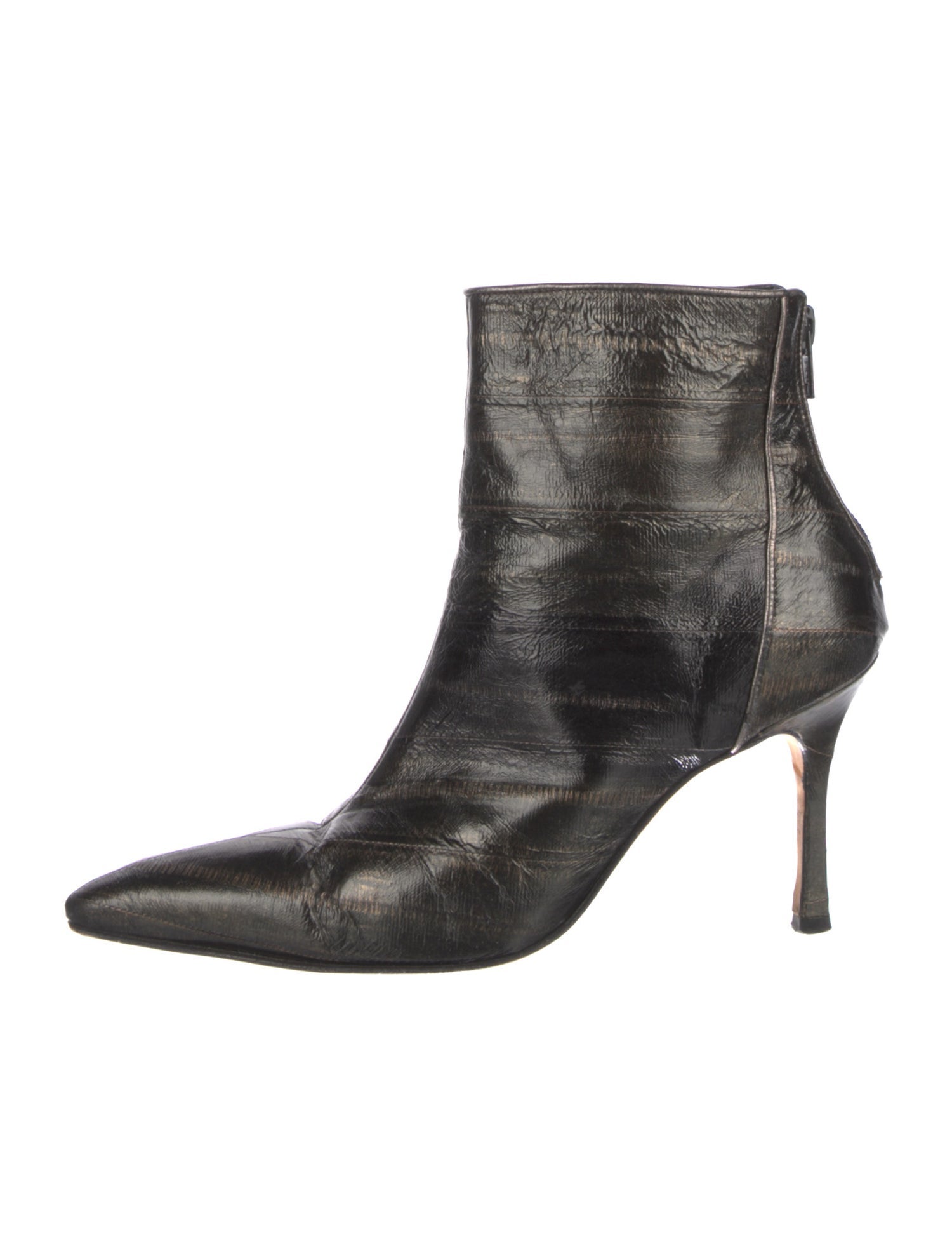 Manolo Blahnik Leather Boots