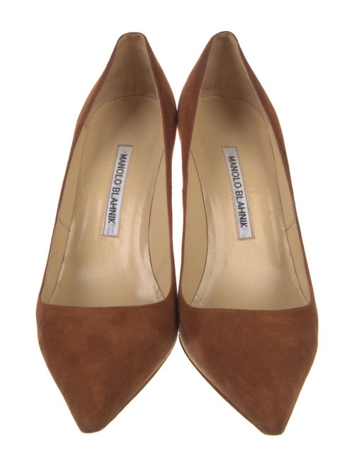 Manolo Blahnik Suede Pumps