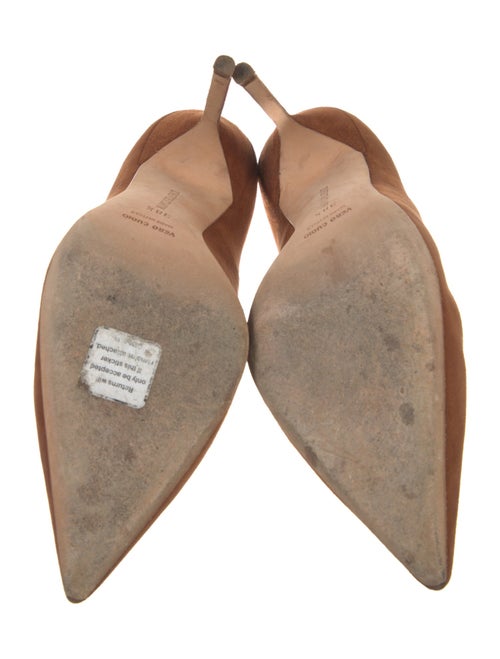 Manolo Blahnik Suede Pumps