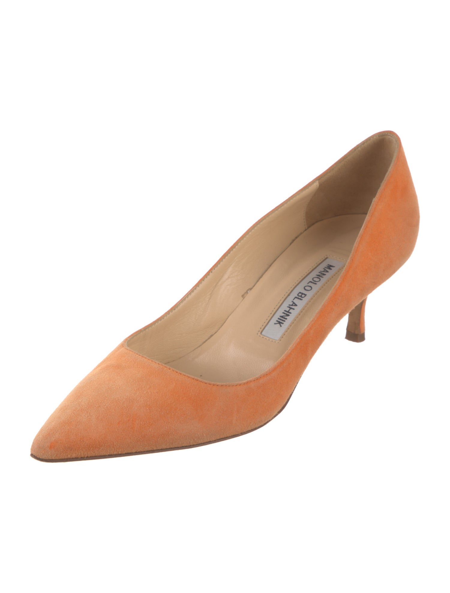 Manolo Blahnik Suede Pumps