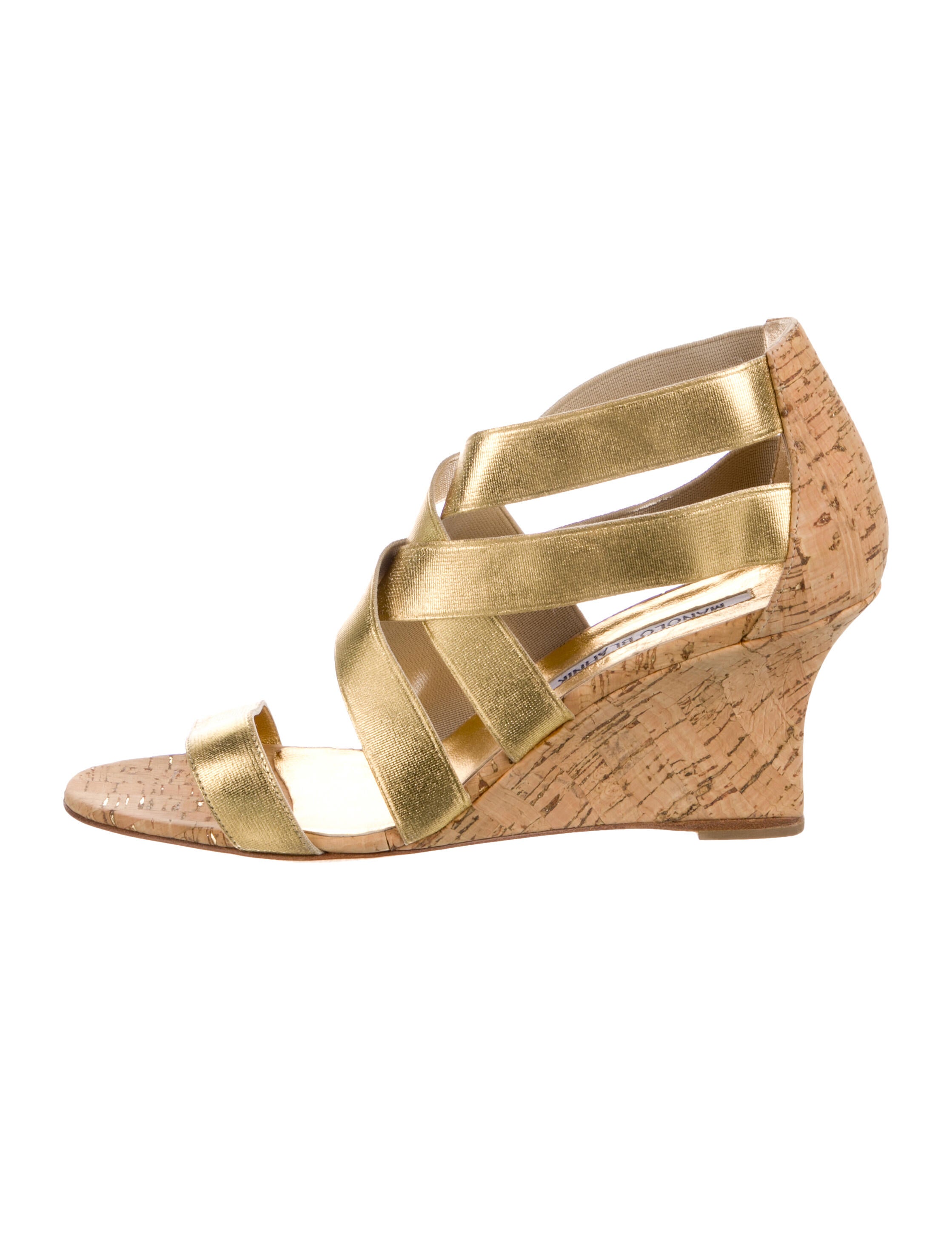 Manolo Blahnik Leather Sandals