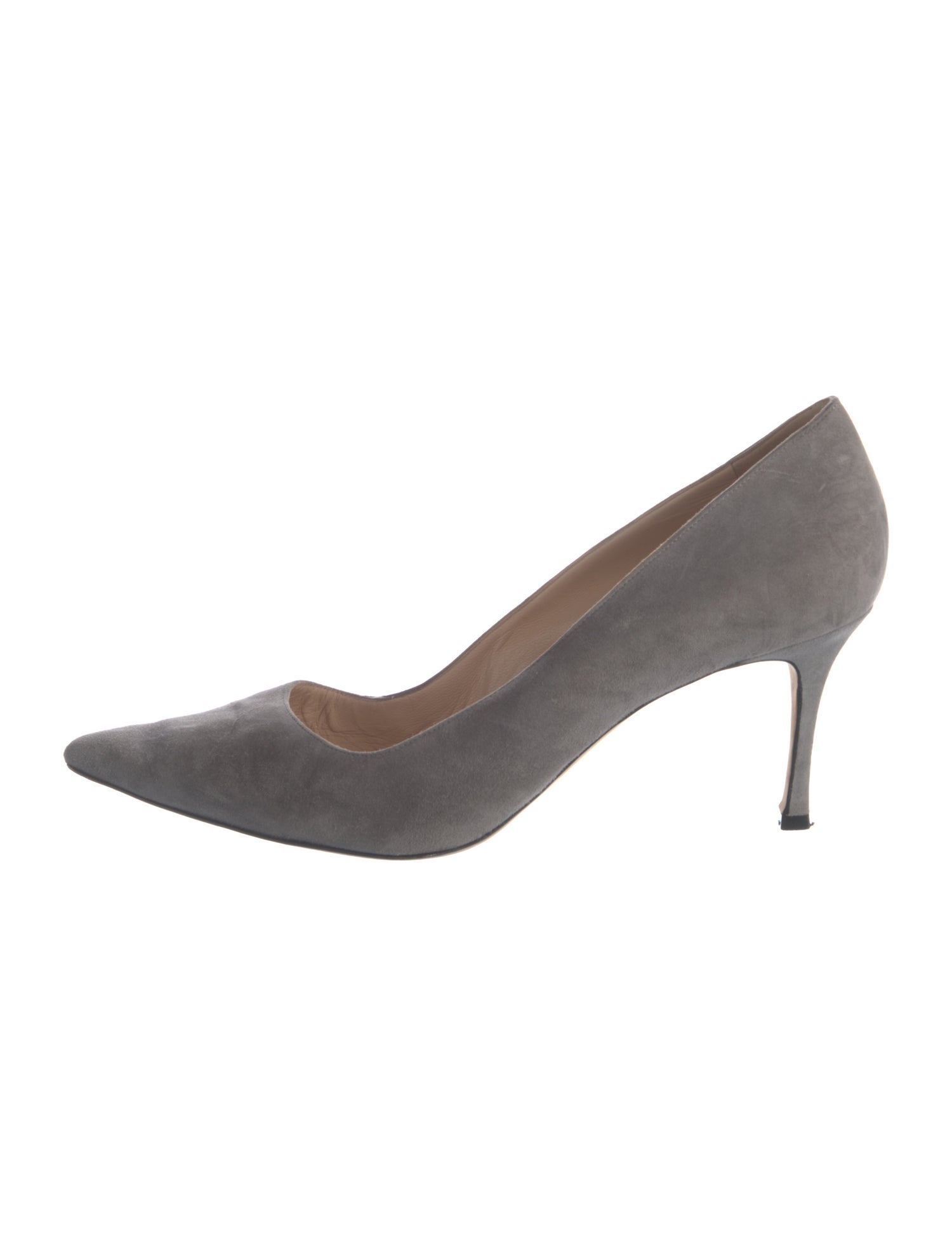 Manolo Blahnik Suede Pumps