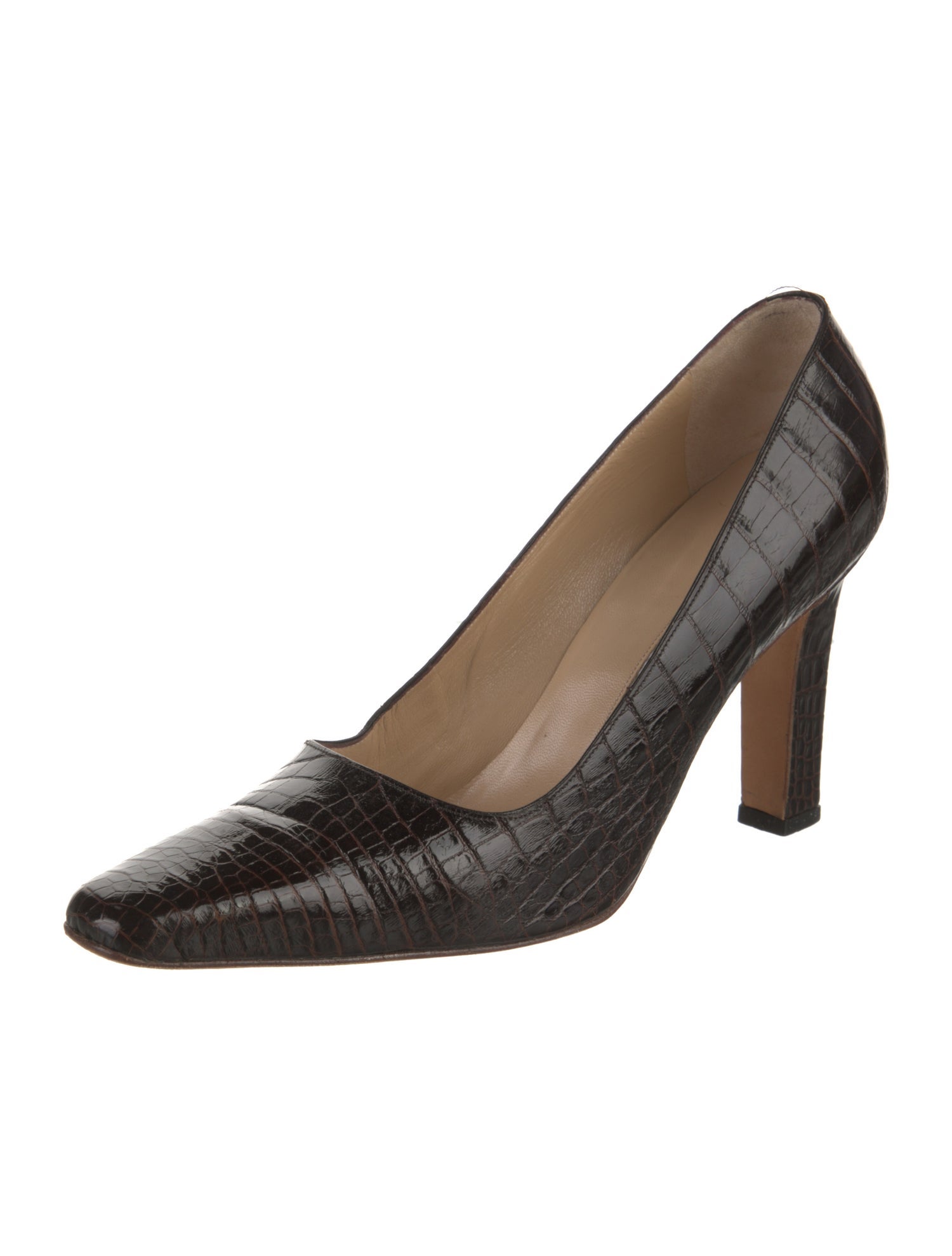 Manolo Blahnik Leather Pumps