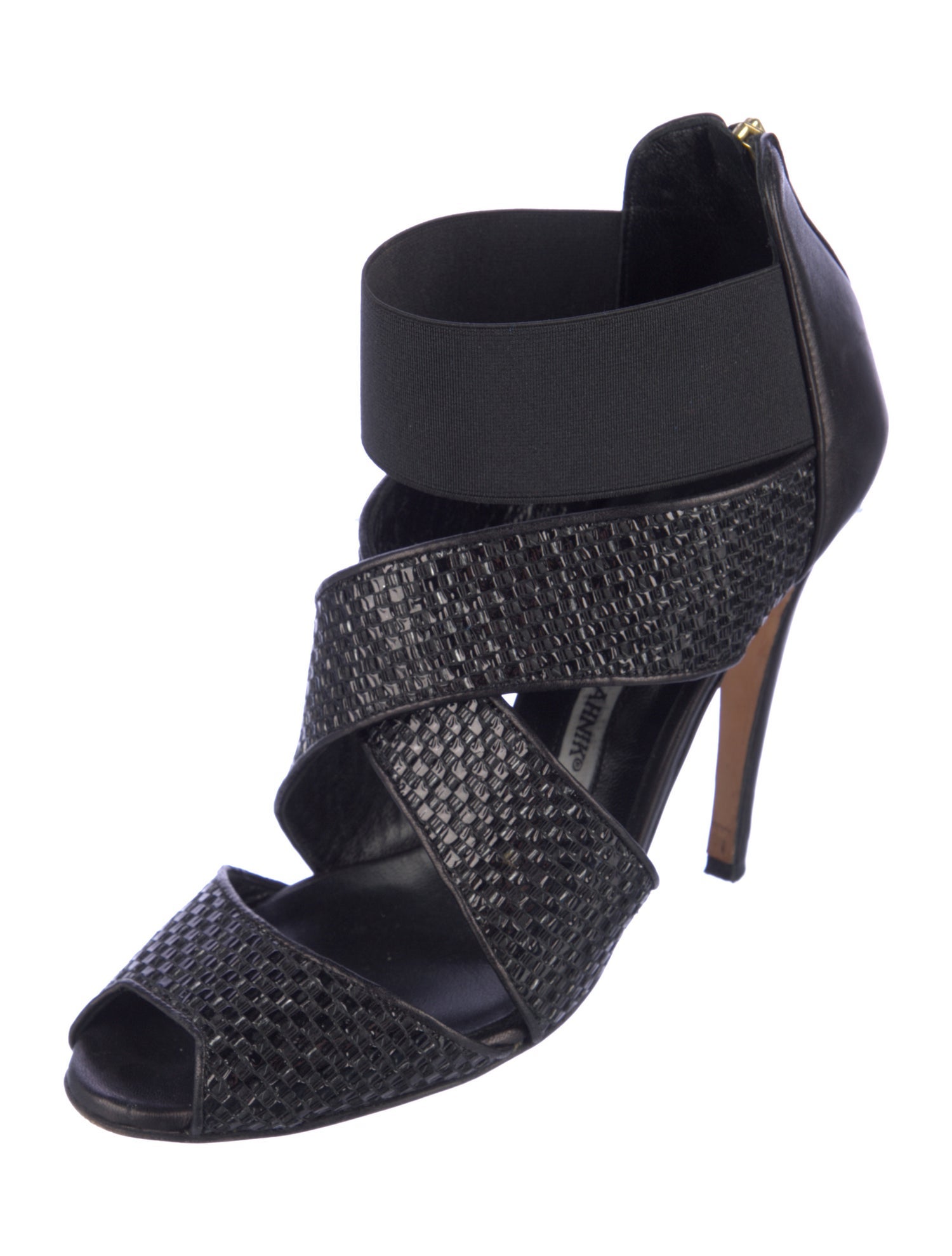 Manolo Blahnik Leather Sandals