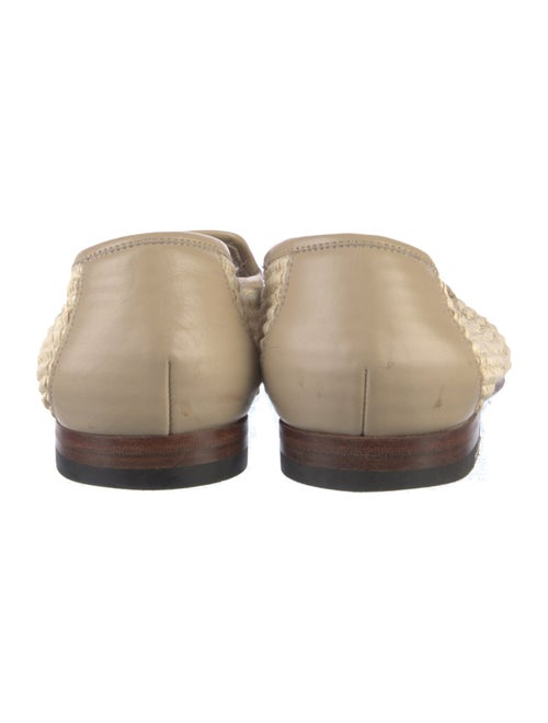 Manolo Blahnik Leather Slippers