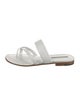 Manolo Blahnik Leather Slides