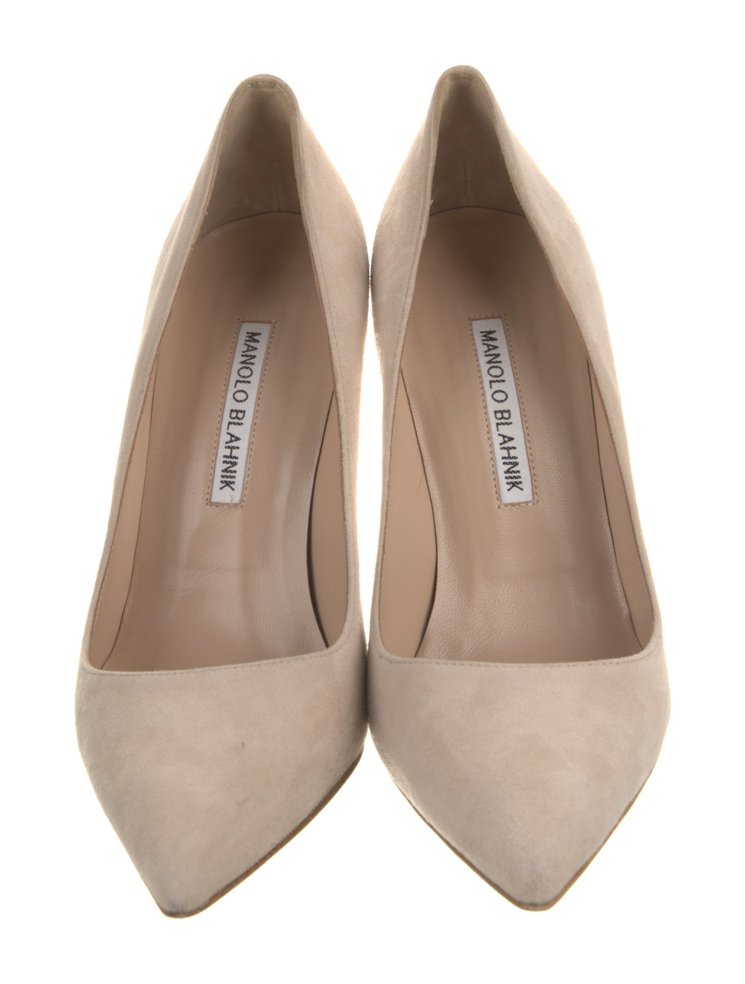Manolo Blahnik Suede Pumps
