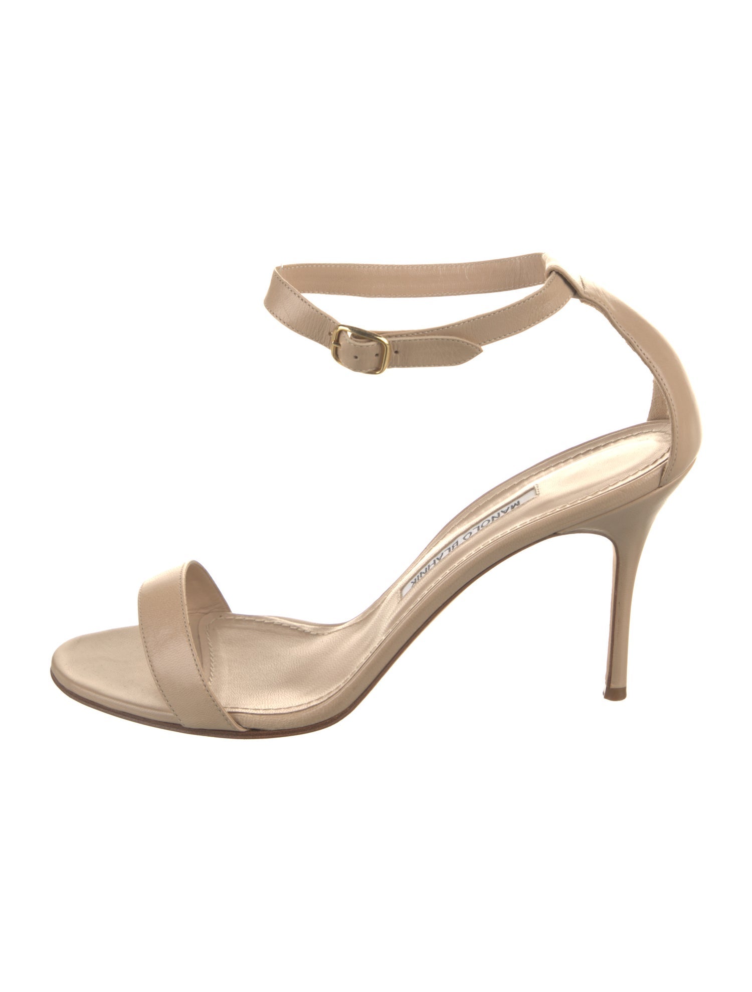 Manolo Blahnik Leather Sandals