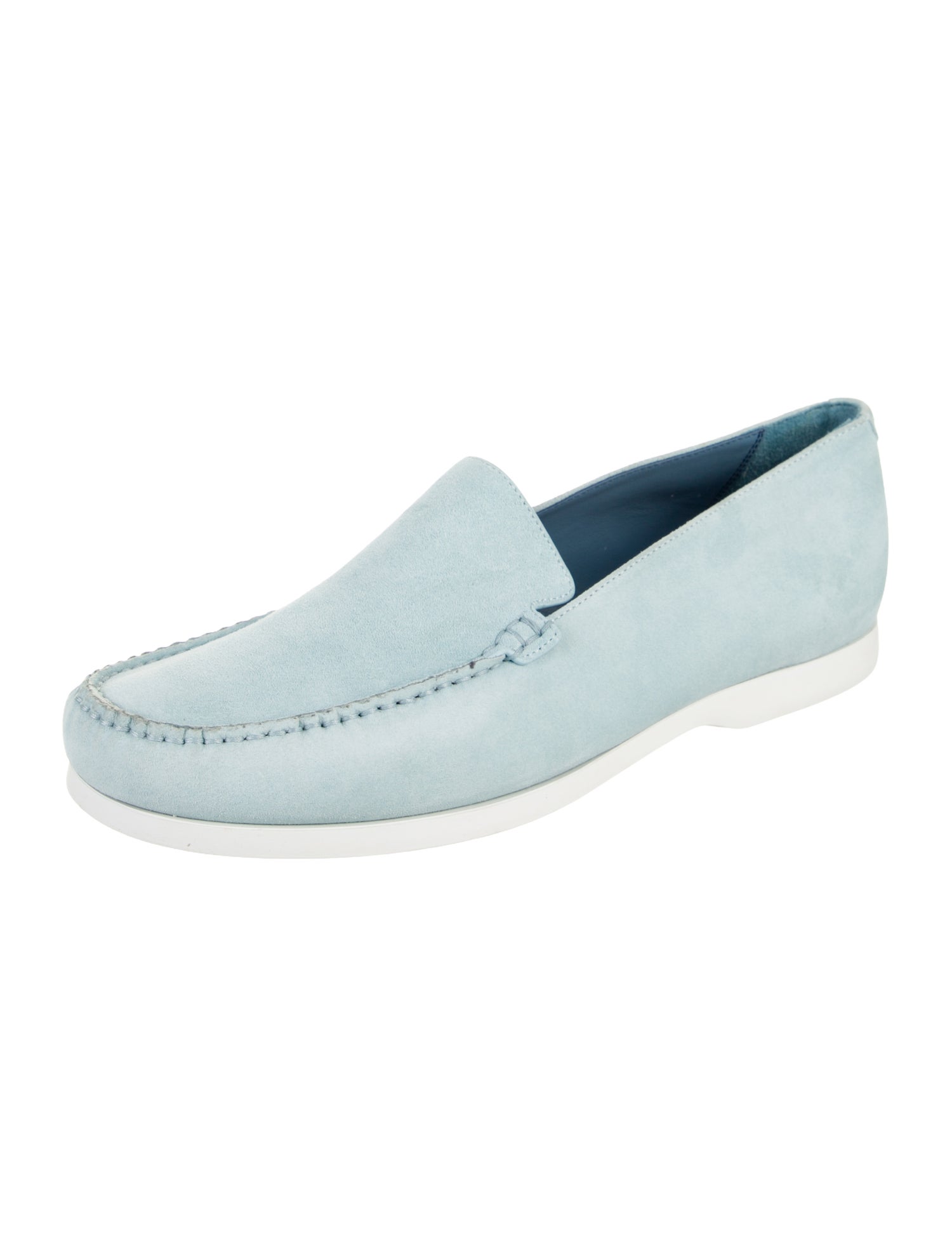 Manolo Blahnik Suede Loafers