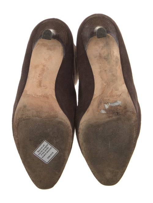 Manolo Blahnik Suede Sock Boots