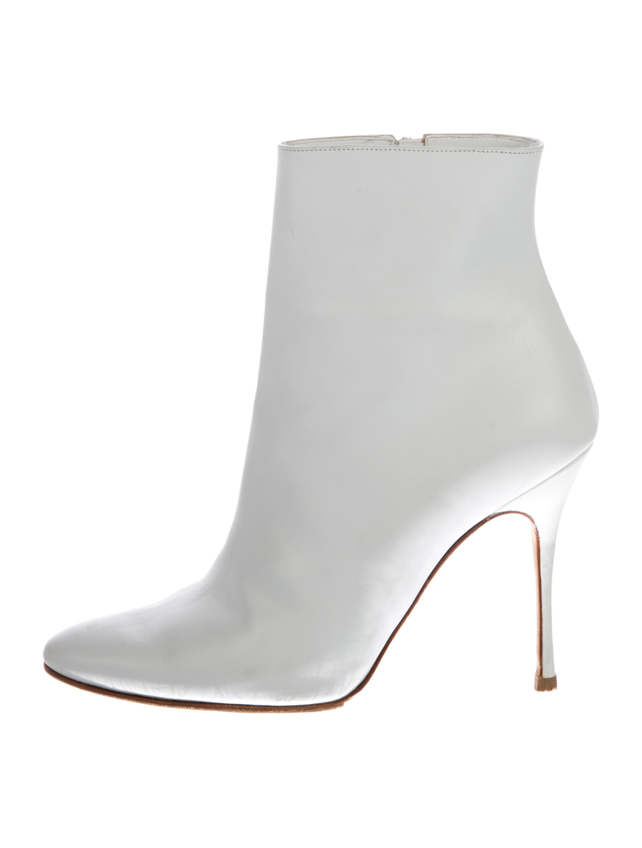 Manolo Blahnik Leather Boots