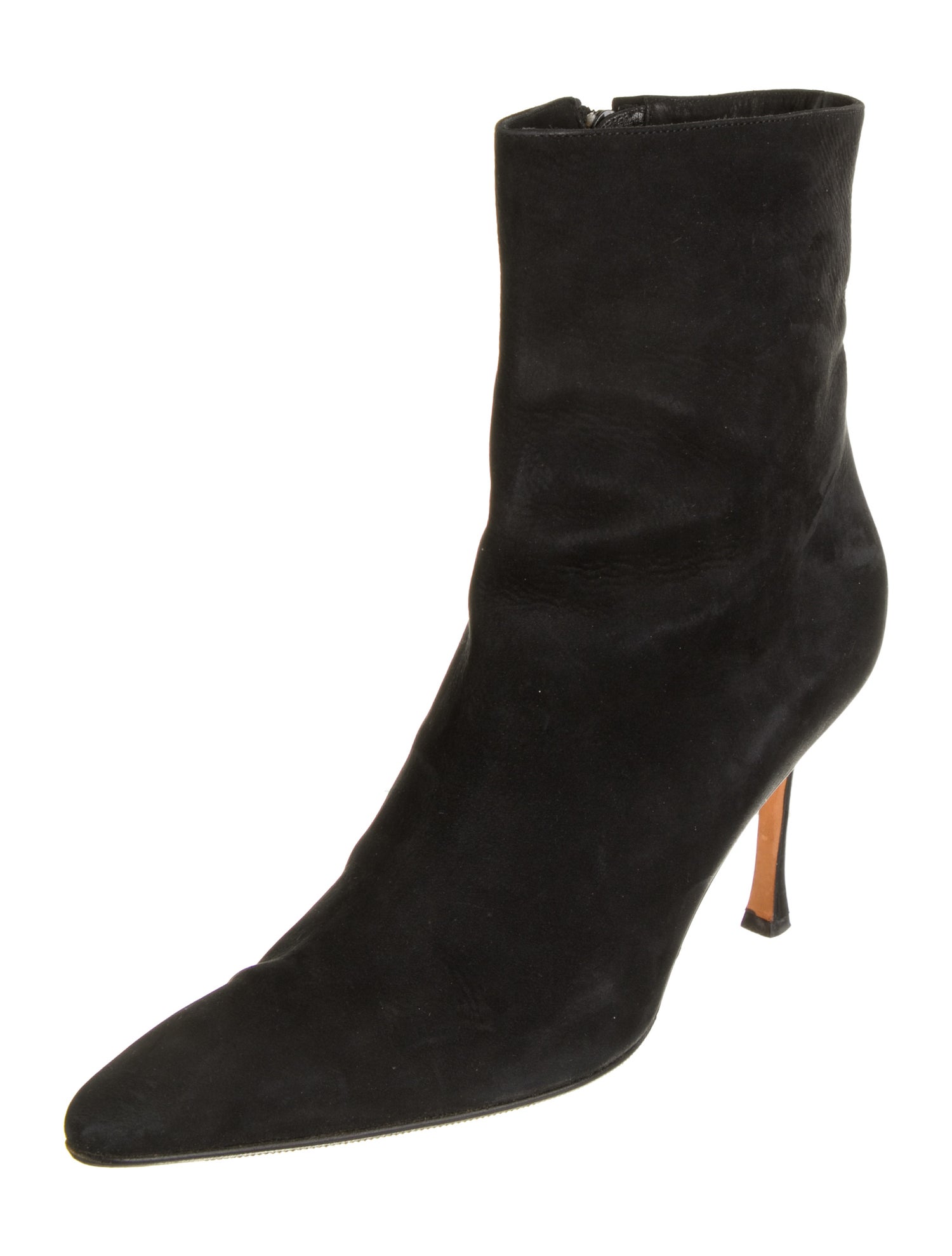 Manolo Blahnik Suede Boots