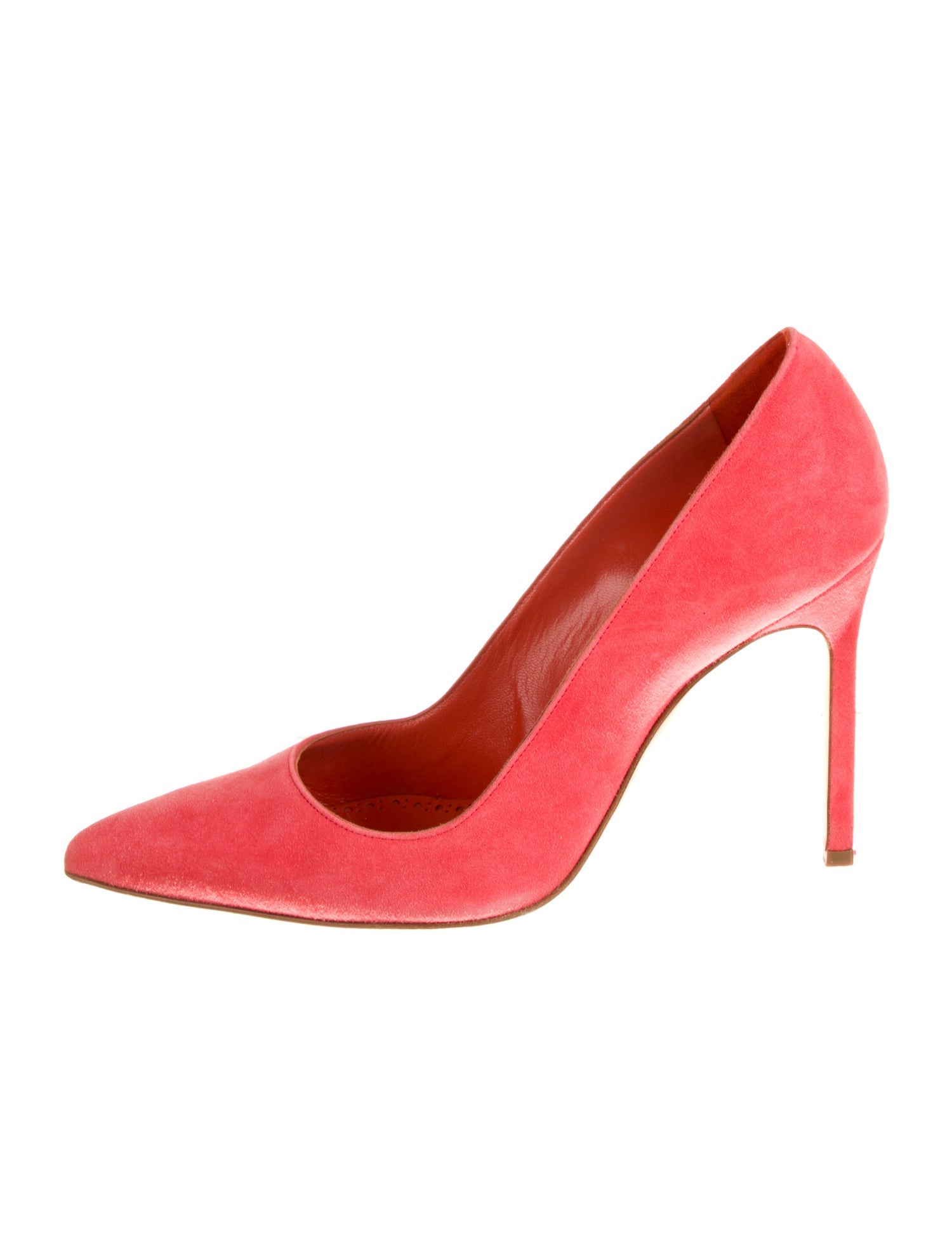 Manolo Blahnik Suede Pumps