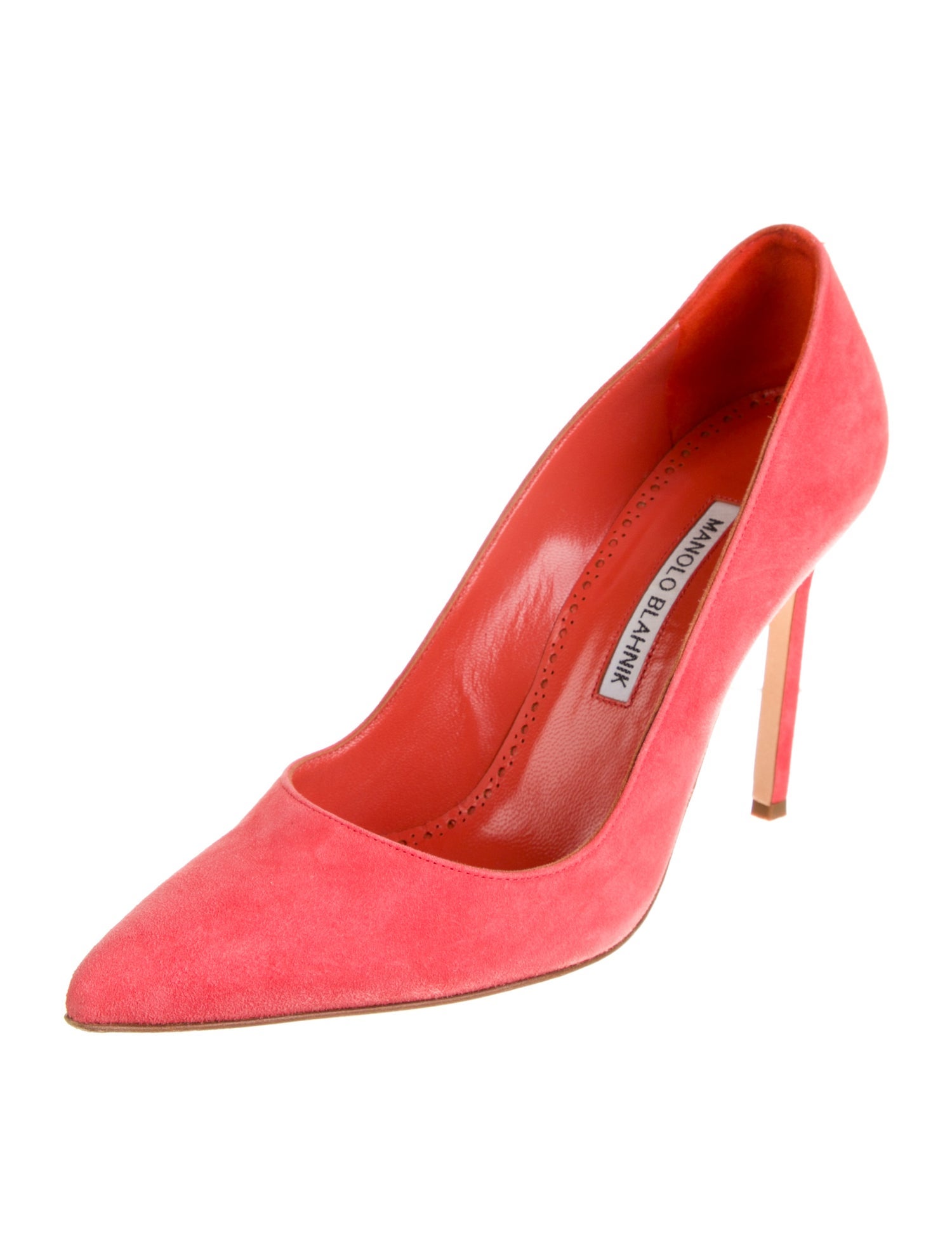 Manolo Blahnik Suede Pumps