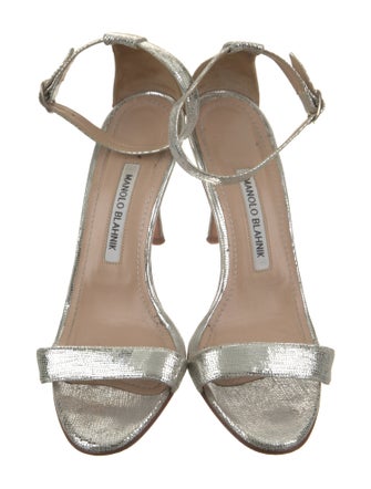 Manolo Blahnik Leather Sandals