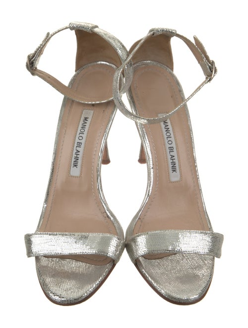 Manolo Blahnik Leather Sandals