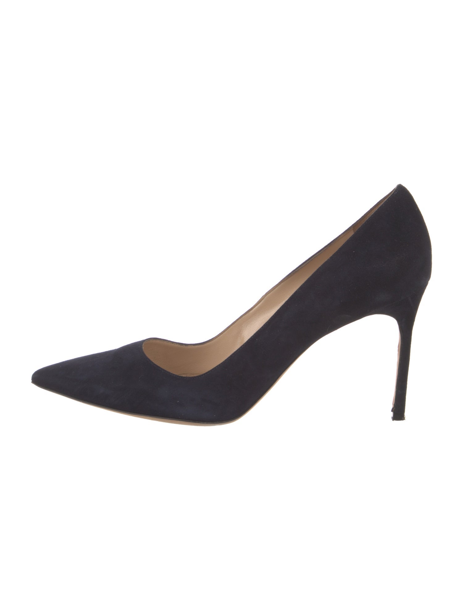 Manolo Blahnik Suede Pumps