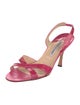 Manolo Blahnik Leather Slingback Sandals