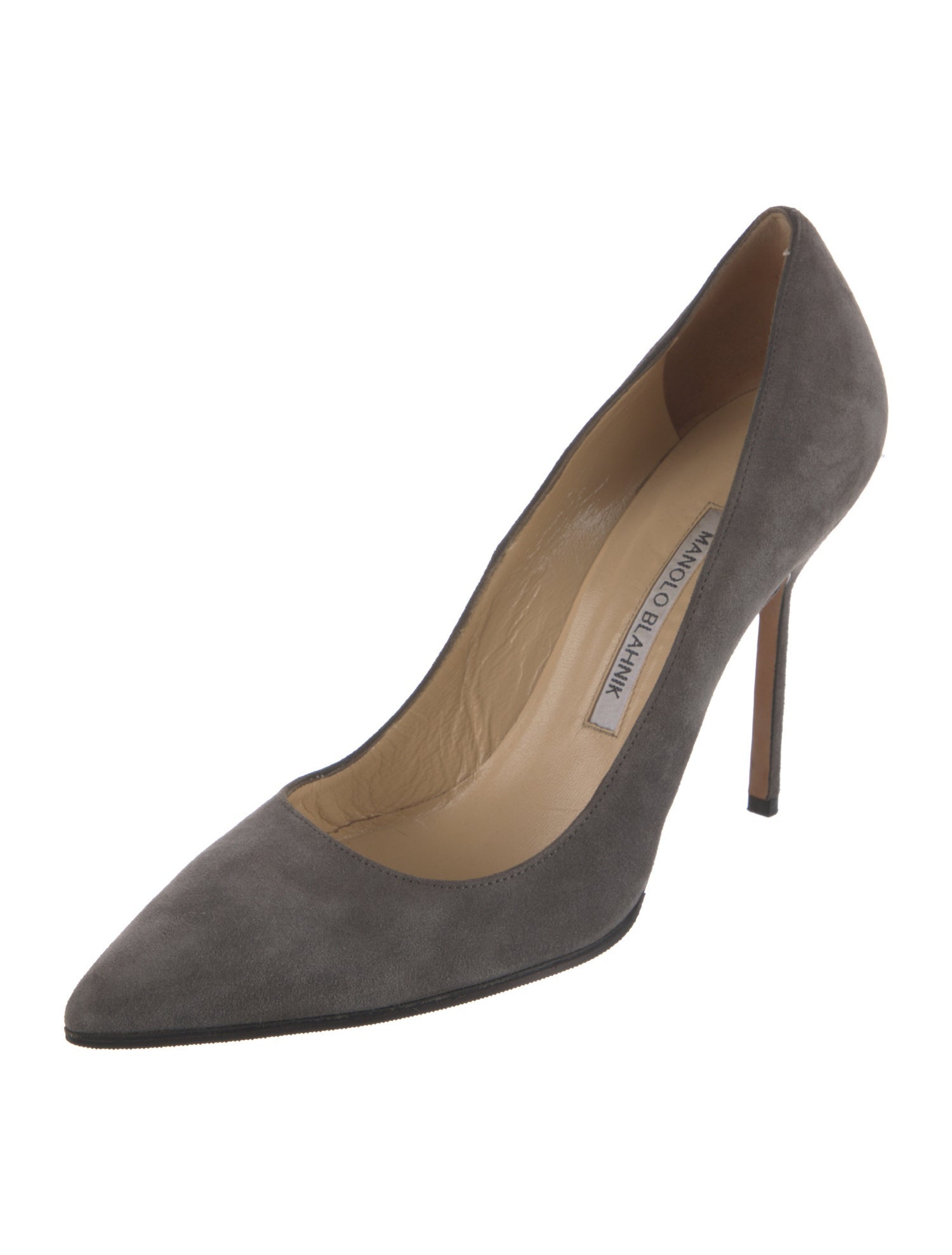 Manolo Blahnik Suede Pumps