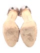 Manolo Blahnik Crystal Embellishments Sandals