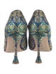 Manolo Blahnik Floral Print Pumps
